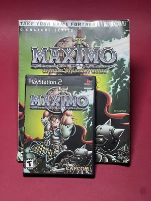 PS2 PlayStation 2 MAXIMO Ghosts to Glory Complete Tested & Strategy Guide - Image 1 of 4