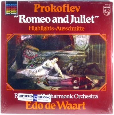 SEALED PHILIPS 1982 Prokofiev ROMEO & JULIET de Waart SEQUENZA 6527 153 - Image 1 of 3