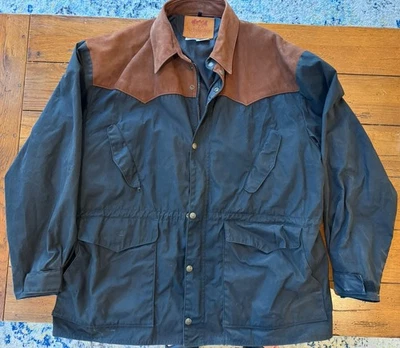 Schaefer Outfitter Men's Canvas XL Black Western Jacket - Image 1 of 4