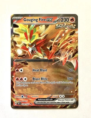 Gouging Fire EX 038/162 - SV05: Temporal Forces (TEF) - Ultra Rare - NM - Image 1 of 2