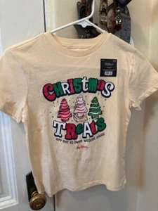 Kids Joy & Grace Short Sleeve Christmas Tee size S/Christmas Treats - Picture 1 of 1