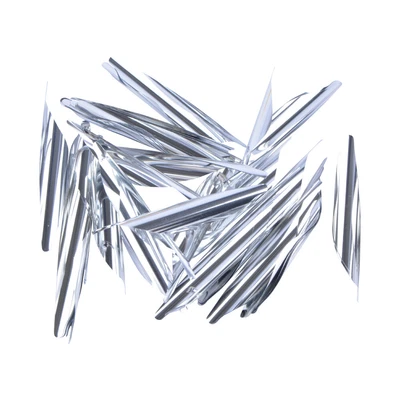 1.8"  50pcs Vanes Feather Spiral Fletches Archery DIY Bow Hunting Arrow Shaft Foto 1 de 4