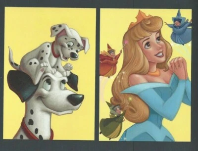 UX535-UX538 Disney Imagination Complete Set Of 4 Cards Mint-- - Image 1 of 2