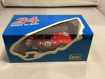 IXO  1:43  LM1963  FERRARI   250P   WINNNER  LE MANS  1963  BOXED WITH  SLEEVE - Image 1 of 4