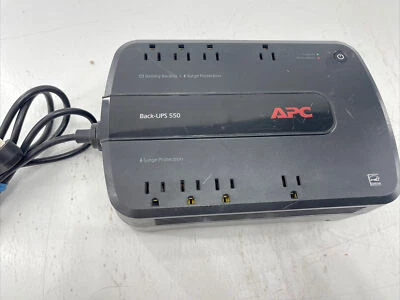 APC Back-UPS ES 550 BE550G 8-Outlet Battery Back Up Surge Protector, NO BATTERY - Image 1 of 4
