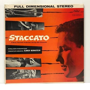 Elmer Bernstein-Staccato OST-Capitol 1287-STEREO - Imagen 1 de 6
