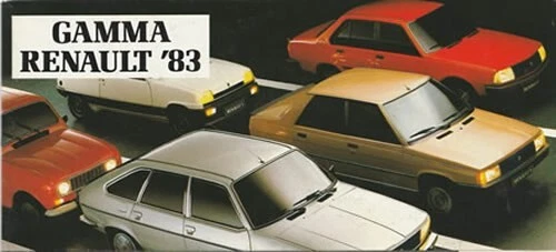 BROCHURE RENAULT Gamma - 1983 - Italian - Immagine 1 di 1