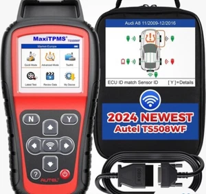 Autel MaxiTPMS TS508WF TPMS Relearn Tool TPMS Sensors Activate/Reset/Programming - Picture 1 of 11