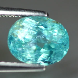 1.96_cts Rarest Unheated 100% Natural Stunning Paraiba Blue Apatite_Brazil - Picture 1 of 3