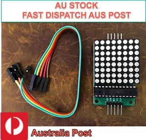 8x8 MAX7219 Serial Dot Matrix Display Module - AU Stock - Fast Dispatch - Picture 1 of 2