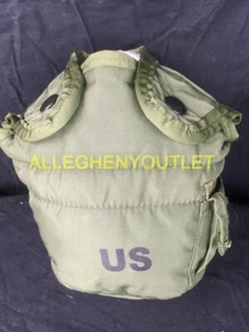 USGI Militär 1 QT QUART isolierte KANTINENHÜLLE OD 1Qt Tasche mit Alice Clips EXC - Bild 1 von 7