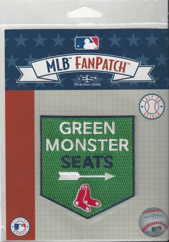 Boston Red Sox Fan Patch Green Monster Seats 3"x3 1/2" Iron Sew Jacket Backpack Cover