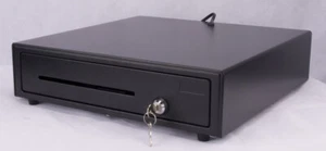   NEU METALL KASSENSCHUBLADE KASSENLADE GELDLADE SCHWARZ NEU 41 x 41,5 x 10 - Picture 1 of 6