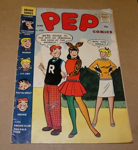 PEP #133 Archie Series Comic - SCARCE - SILVER AGE  1959 Vintage Katy Keene - Picture 1 of 2