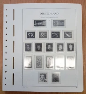LEUCHTTURM Vordrucke DDR 1960/69 SF gebraucht, neuwertig (Z1924) - Bild 1 von 1