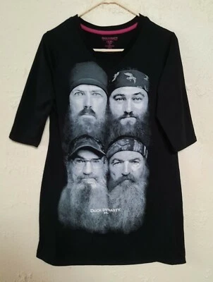 Duck Dynasty Sleepwear Childs Size Small Medium 6/10 Sleepshirt V-neck - Image 1 of 3