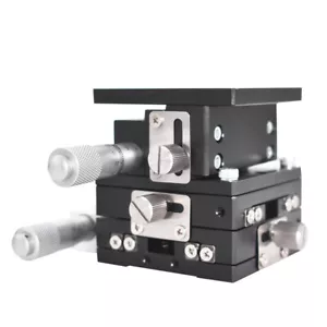 Aluminium XYZ 3 Axis Linear Stage Trimming Platform Bearing Tuning Sliding Table - Picture 1 of 15
