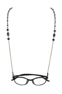 Crystal Eyeglass Necklace Chain - Picture 1 of 4