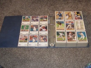 1993 Upper Deck Complete 840 Card Set W/ Future & Home Run Heroes In Binder - Picture 1 of 5