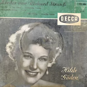 HILDE GÜDEN / FRIEDRICH GULDA: Strauss-Lieder (EP Decca VD 686 / NM) - Bild 1 von 3