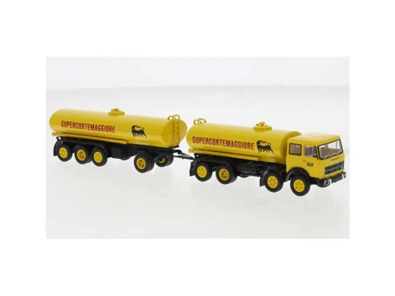 1 87 BREKINA PLAST Fiat 691 Millepiedi Tanker Truck Agip 1961 BRE58552