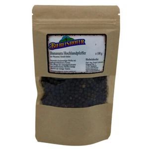 Banasura Hochlandpfeffer 100g, sehr rare und seltene Pfeffer-Spezialität - Bild 1 von 1