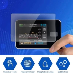 2pcs Flexible Screen Protector Anti-Fingerprint Protection Film Insulin Pumps - Picture 1 of 5