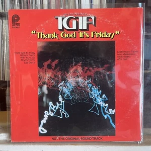[OST}~EXC LP~"THANK GOD IT'S FRIDAY"~TGIF~[Motion Picture Soundtrack]~Pickwick~ - Picture 1 of 5