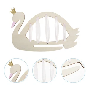 Swan Jewelry Baby Girl Hair Clip Holder Storage Accessories Organizer - Picture 1 of 12