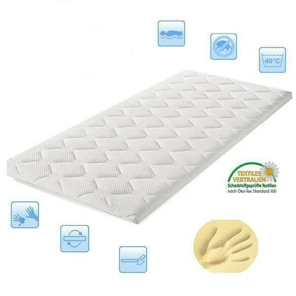 Topper Matratze Auflage Visco Schaum 180 x200 Höhe 7 Memory warm Schoner Luxform - Bild 1 von 4