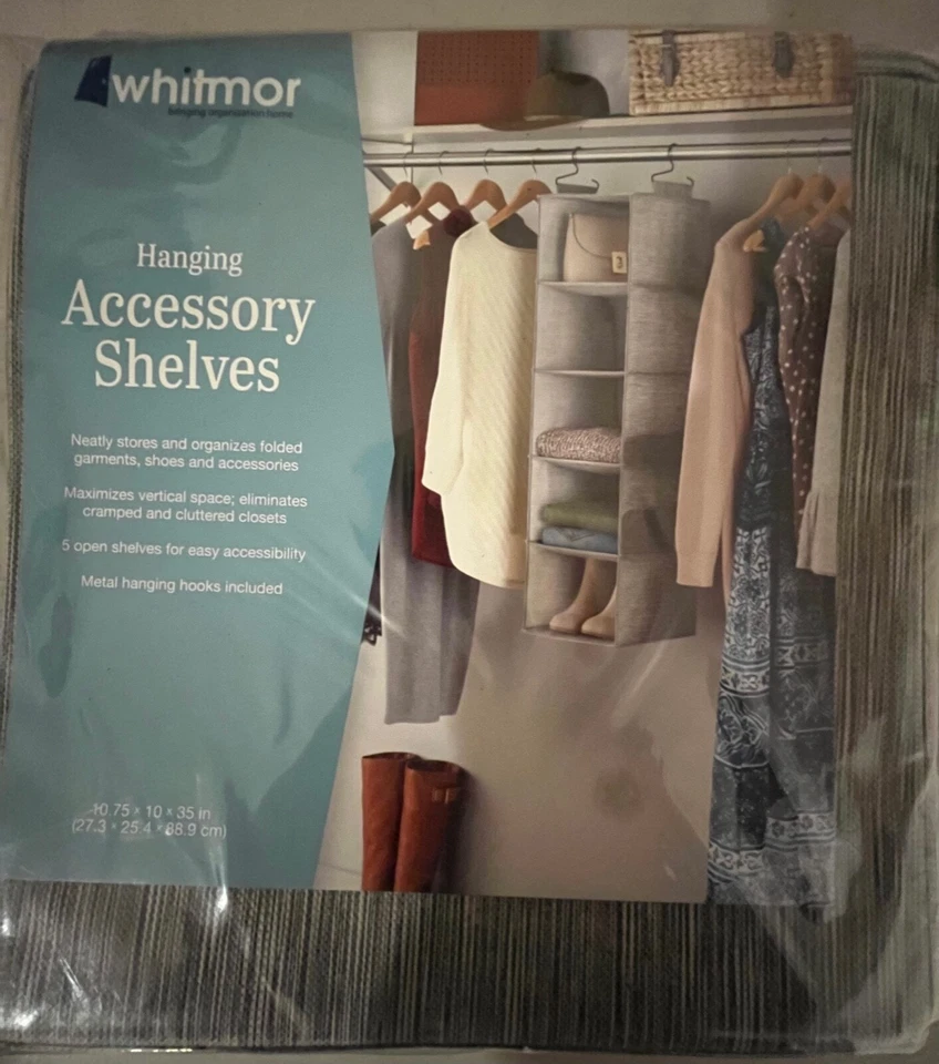 Estantes accesorios colgantes Whitmor Foto 1 de 1