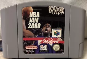 NBA Jam 2000 Nintendo 64 Cart N64 PAL Rare Deleted Basketball Video Game - Picture 1 of 2