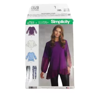 Simplicity 8793 Misses Knit Leggings Tunic Sewing Pattern Size XXS-XXL Uncut - Picture 1 of 6