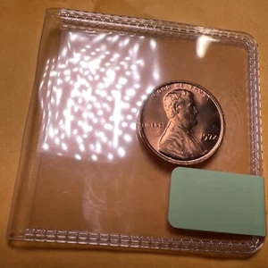 Uno (1) 1972 P Lincoln Memorial Penny brillante sin circular (BU) - Imagen 1 de 6