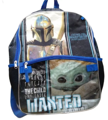 Mochila Star Wars The Mandalorian Baby Yoda The Child Foto 1 de 4