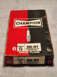 Champion 73 RBL16Y Spark Plug Set Of 6 - Picture 1 of 1