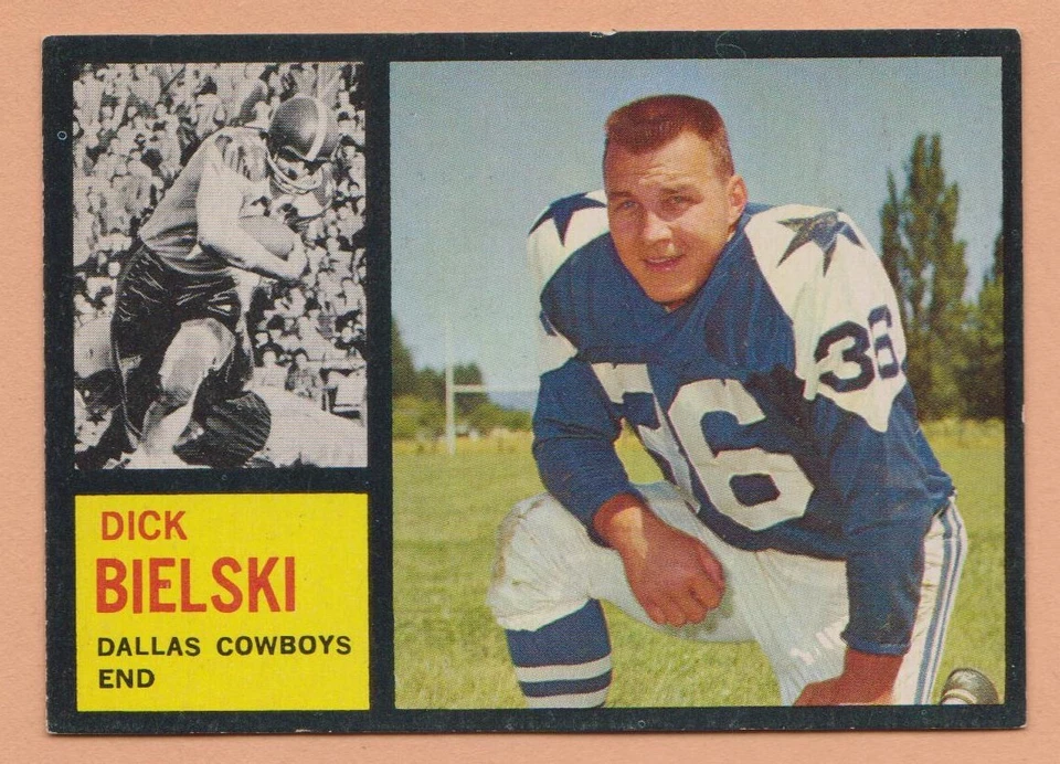 1962 TOPPS FOOTBALL #43 DICK BIELSKI NM *** FREE SHIPPING *** - Image 1 of 1