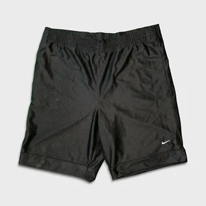 Pantalones cortos deportivos Nike Sportswear para hombre grandes negros Swoosh con bolsillos de baloncesto - Imagen 1 de 6