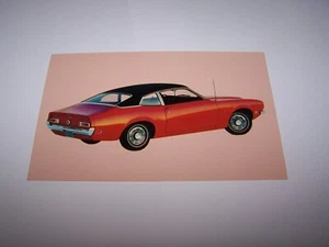 1971 FORD MAVERICK 2 DOOR SEDAN Advertising Postcard - Picture 1 of 2