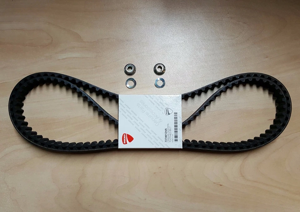 Kit genuino de correas de distribución para cámara Ducati, 749, 999, 998R, S4RS, 73740121B Foto 1 de 1