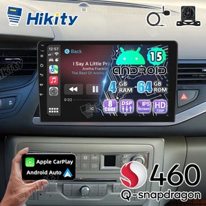 Carplay Android 15 Radio 4+64GB 8Core 10" Navi RDS DSP Para Citroen C5 2008-2016 - Imagen 1 de 14