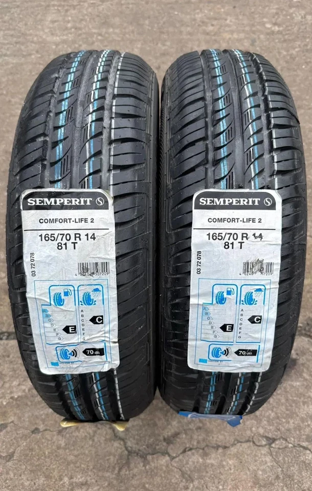Pneus D'Été 165/70 R14 81T Semperit Comfort-Life 2 DOT15 NEUF - Photo 1/2