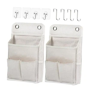 Hanging Basket for Organizing, Wall Organizer with Pockets and Over The Door - Picture 1 of 8