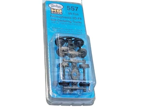 Kadee #557 50-Ton Pennsylvania 2D-F8 Self-Centering Trucks 1 Pair - HO Scale - Picture 1 of 3