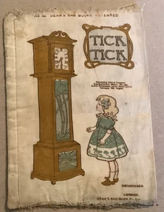 VG 1903 UK First Edition Dean's Rag Book Tick Tick Clock Book - Picture 1 of 7