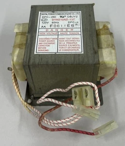 GUANGDONG MIDEA DYAS10A0-13T High Voltage Microwave Transformer. 120V 60Hz - Picture 1 of 1