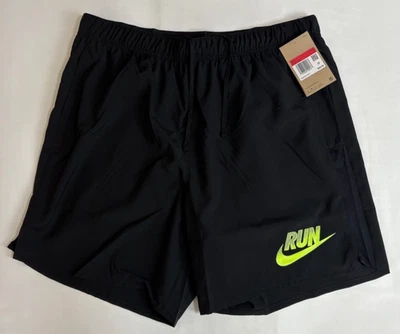 Pantalones Cortos Nike Run Energy 7 Pulgadas Para Hombre Sin Forro Negros Talla Grande NUEVOS HJ3566-010 Foto 1 de 4