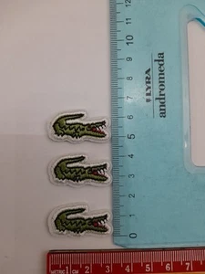 Nr. 3 Toppe Patch Lacoste termoadesive ricamate (come in foto) - Bild 1 von 1