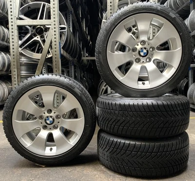 4x Original BMW Winterräder 225/45 R17 91H - für 3er E90 E91 E92 E93 2824 - Bild 1 von 4