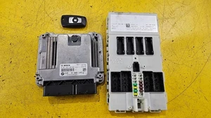 BMW 1 SERIES F20 LCI 118D ENGINE B47D20A 15-2019 ENGINE ECU KEY LOCK SET 8589145 - Picture 1 of 12